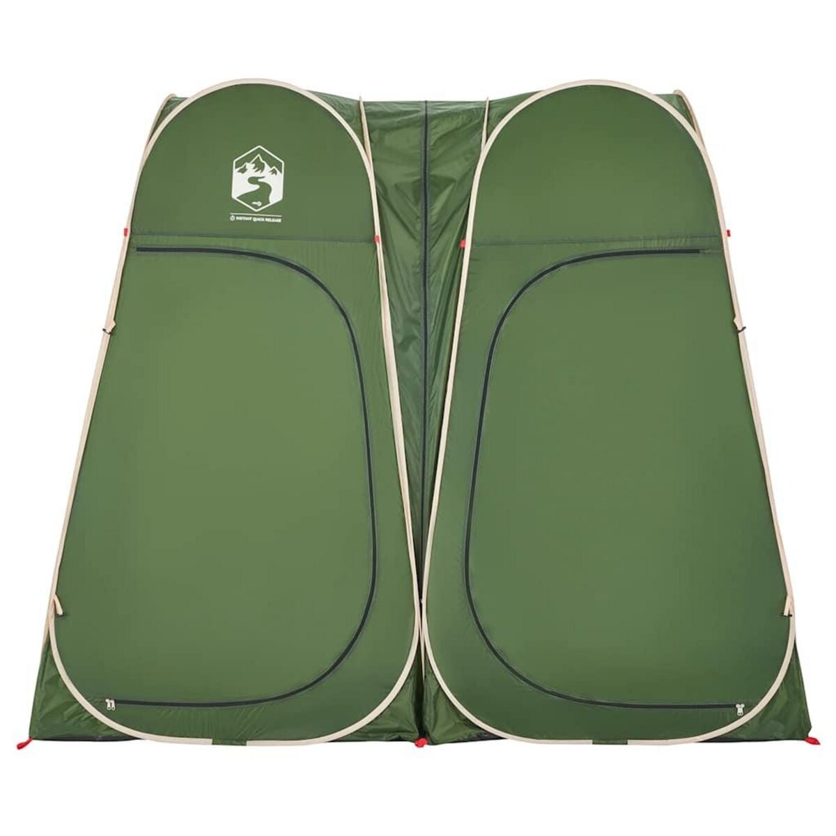 VIDAXL Tente d'intimite vert escamotable impermeable