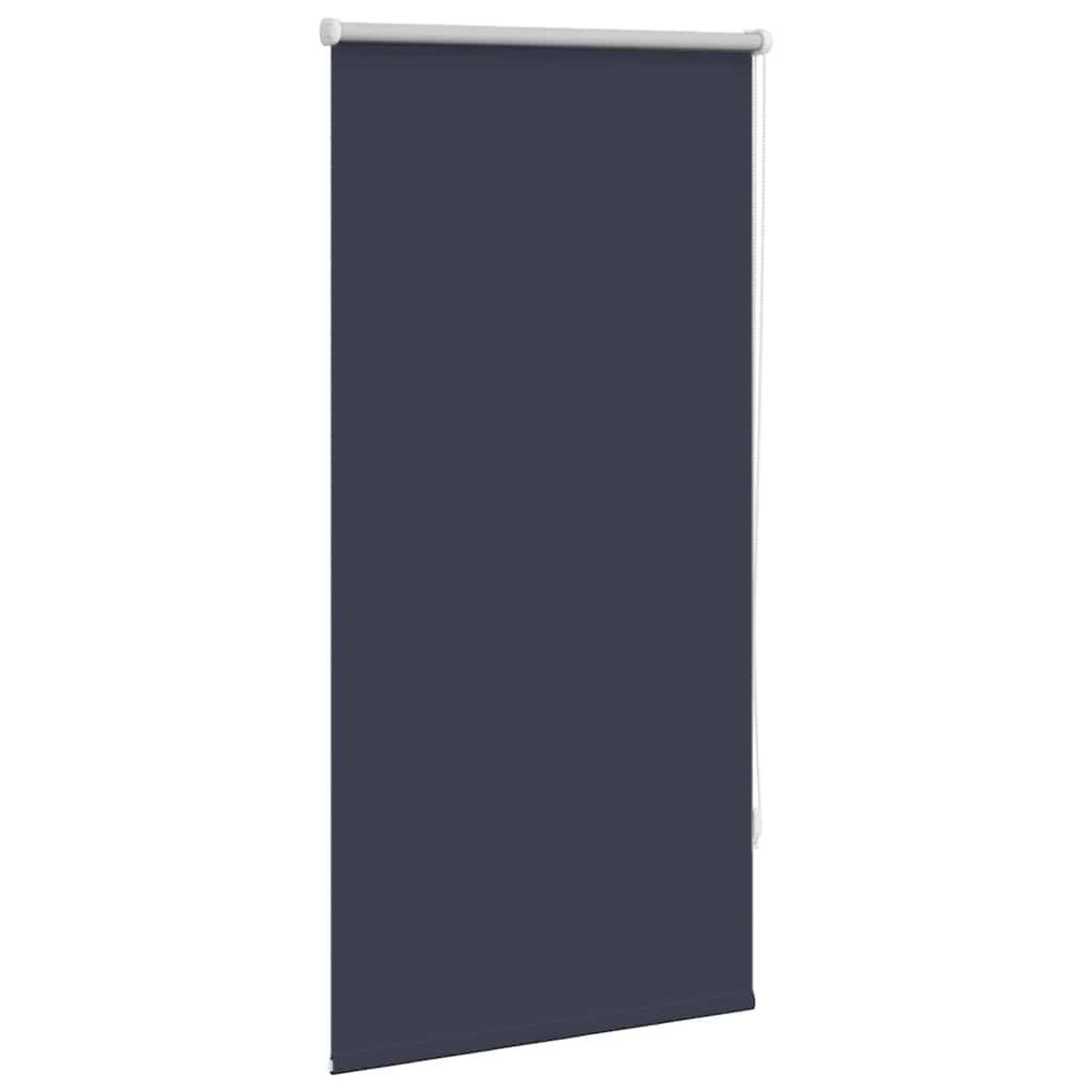 Voir la diapositive 3 : VIDAXL Store enrouleur occultant 64,4 x 120 cm, largeur du tissu 60 cm, bleu marine