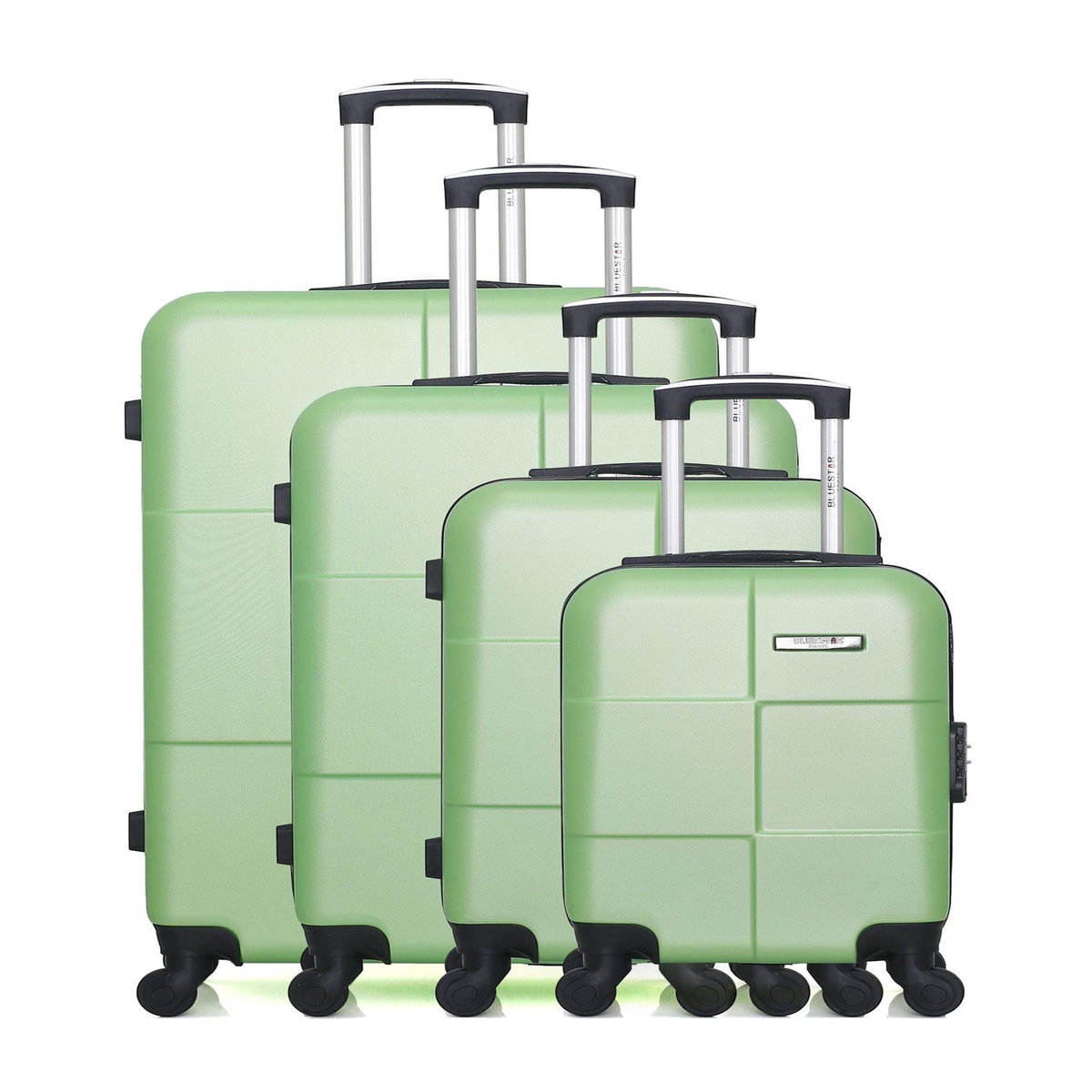BLUESTAR BLUESTAR - Set de 4 Valises MIAMI-M 75 cm 4 Roues