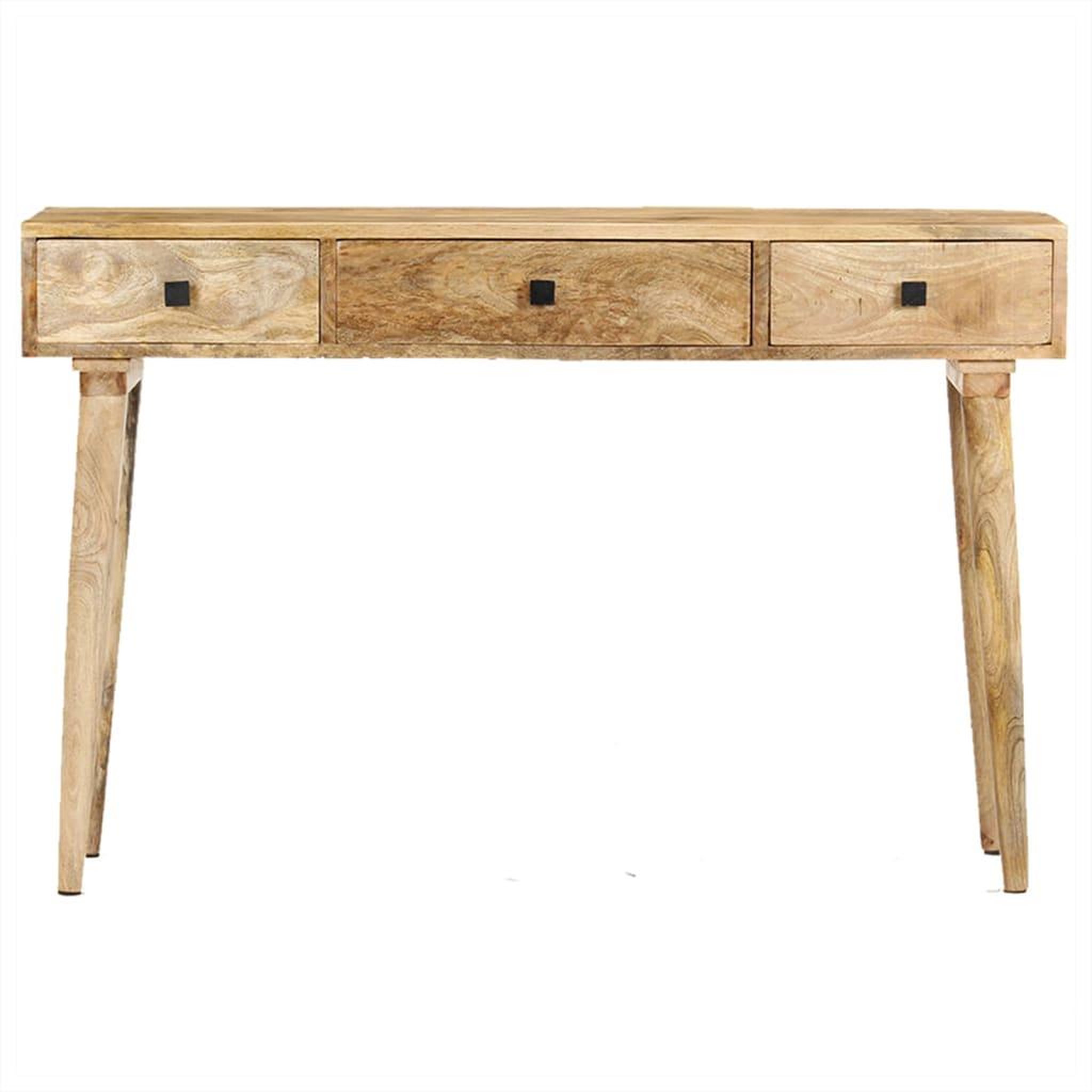 Voir la diapositive 3 : VIDAXL Table console 115x35x76 cm Bois de manguier massif