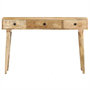 Voir la diapositive 3 : VIDAXL Table console 115x35x76 cm Bois de manguier massif