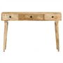 Voir la diapositive 3 : VIDAXL Table console 115x35x76 cm Bois de manguier massif