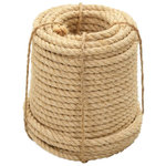 VIDAXL Corde 100 % en sisal 14 mm 100 m