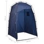 Voir la diapositive 6 : VIDAXL Toilette portable de camping avec tente 10+10 L
