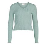 Vila Pull  Femme Vila Fliva. Coloris disponibles : Vert