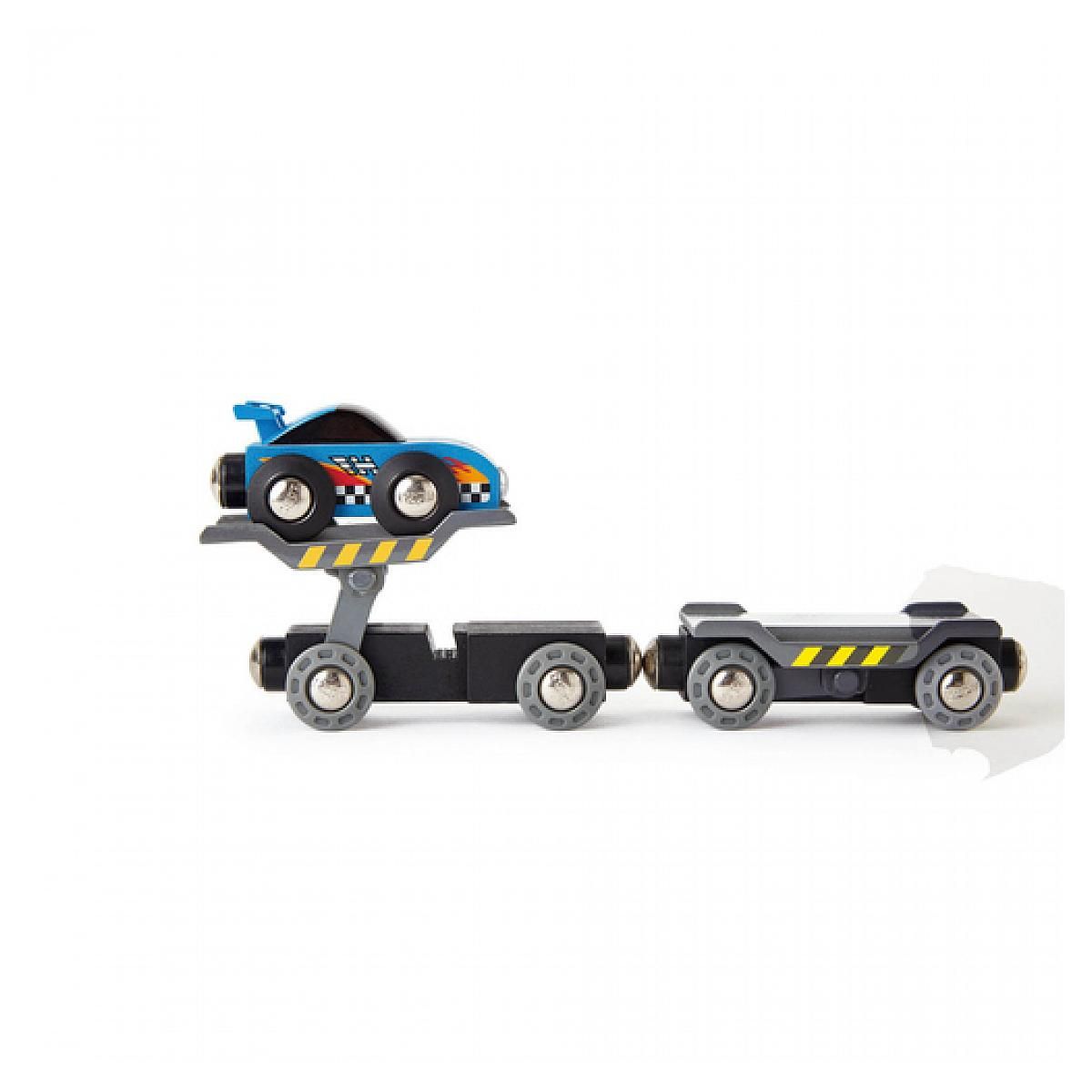 Hape Circuit de course voiture bois