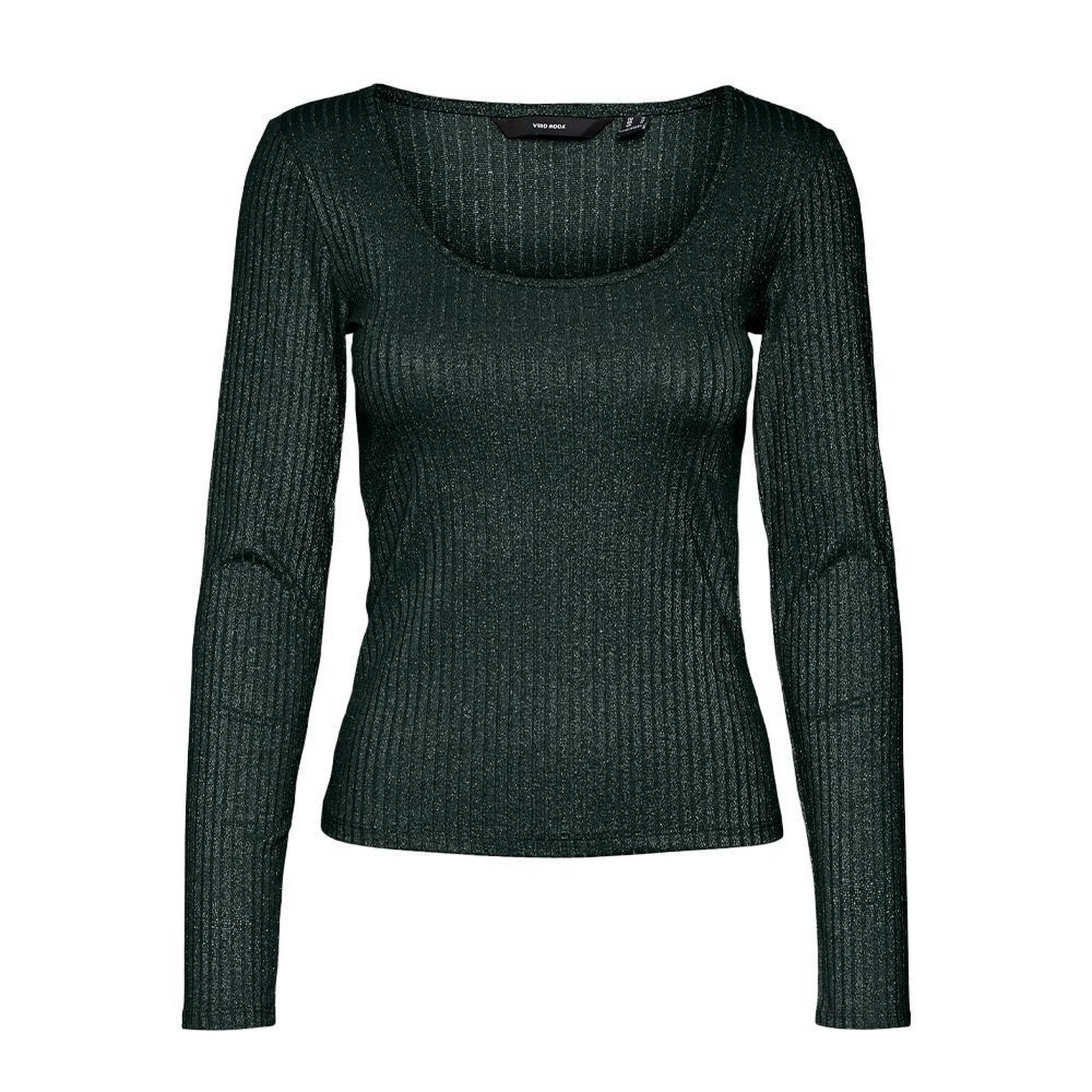 Vero Moda T-shirt Manches Longues Gris Femme Vero Moda Cora. Coloris disponibles : Gris
