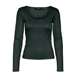 Vero Moda T-shirt Manches Longues Gris Femme Vero Moda Cora. Coloris disponibles : Gris
