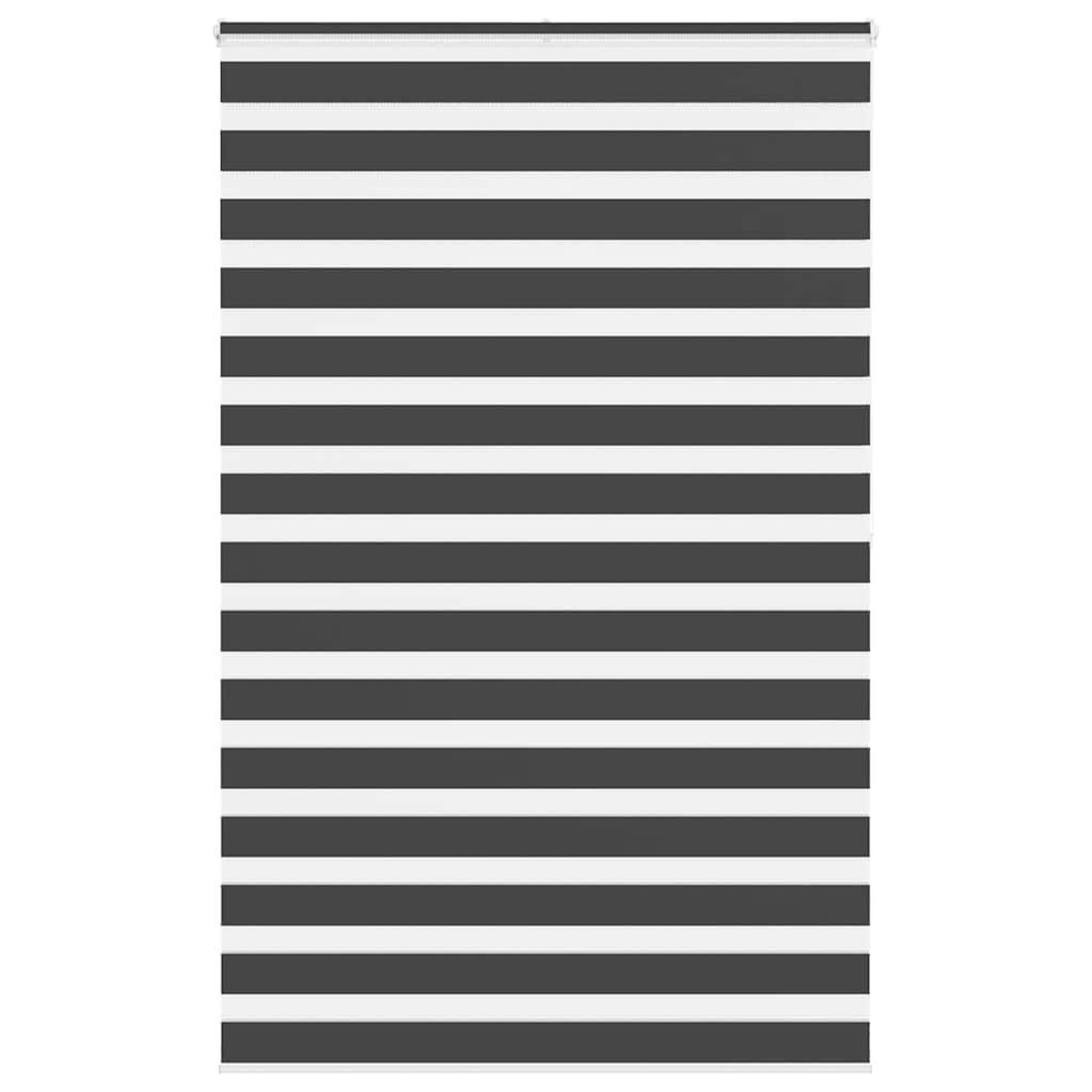 VIDAXL Store zebre noir 145x200 cm largeur du tissu 140,9 cm polyester