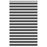 VIDAXL Store zebre noir 145x200 cm largeur du tissu 140,9 cm polyester