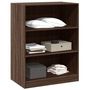 Voir la diapositive 4 : VIDAXL Garde robe chêne marron 77x48x102 cm bois d ingénierie