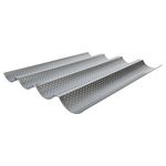 SECRET DE GOURMET Moule pour 4 Baguettes - Acier carbone anti-adhésif