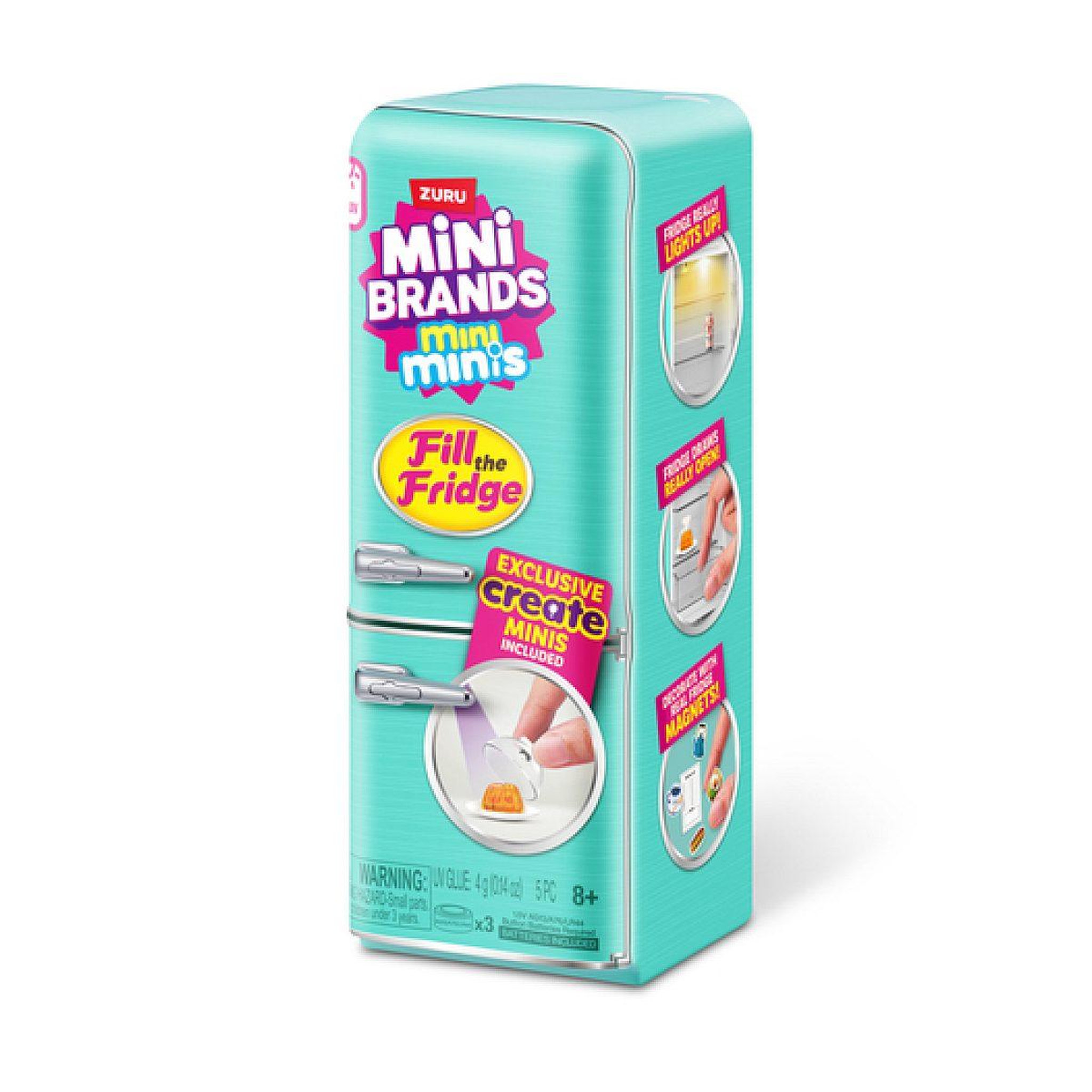 Voir la diapositive 5 : ZURU Mini brands fill the fridge ensemble de jeu de