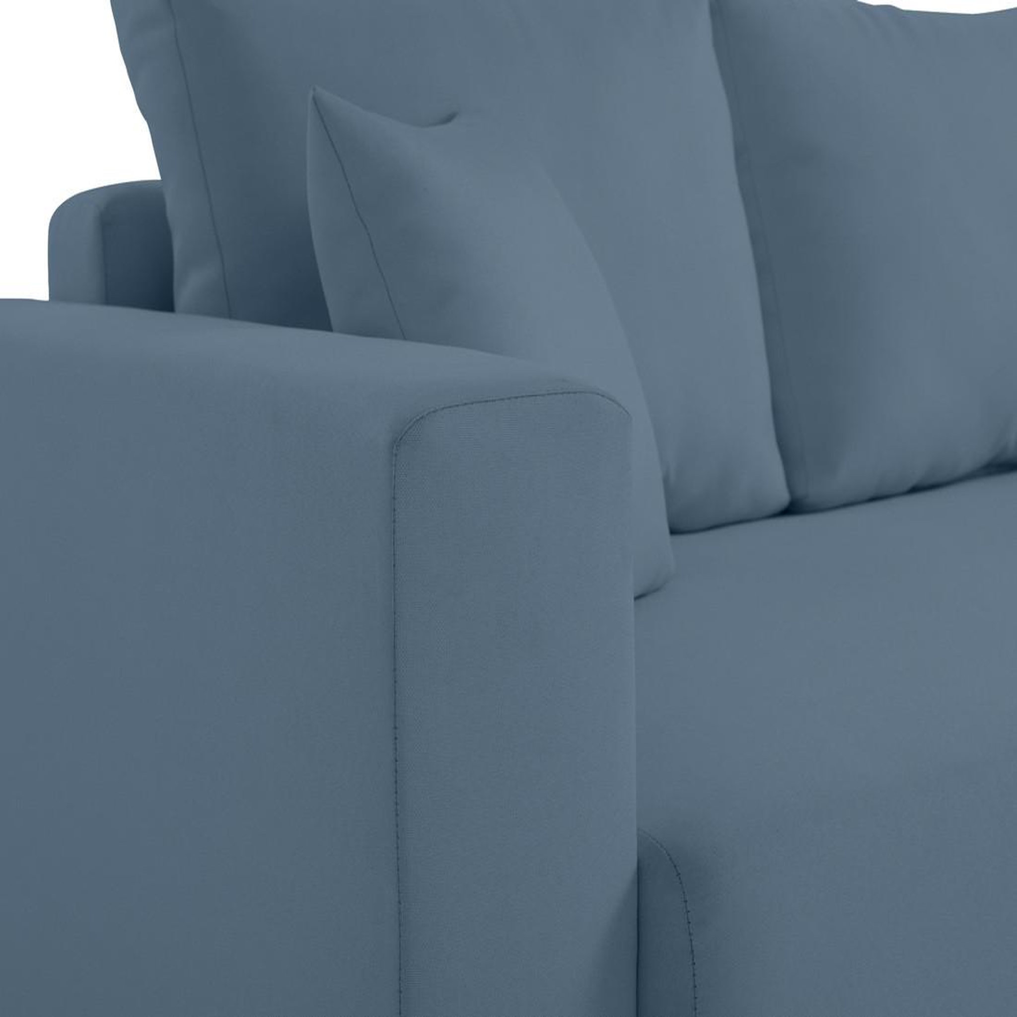 Voir la diapositive 4 : BEST MOBILIER Regala - canapé 3 places - convertible avec coffre - en tissu