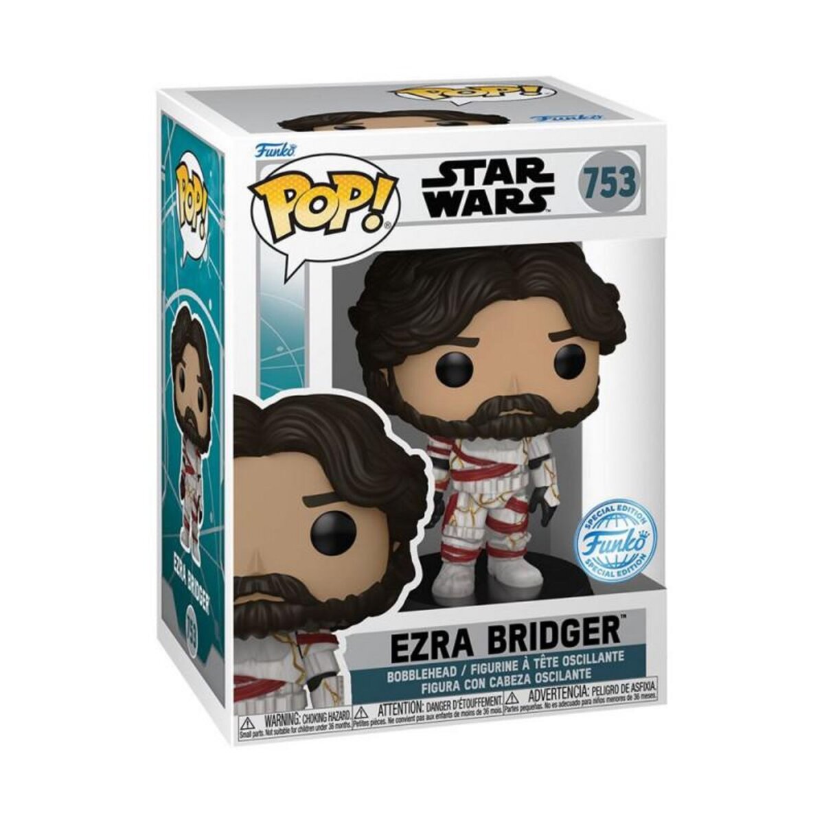 Funko Figurine Funko Pop Star Wars Ahsoka S3 Ezra in Disguise