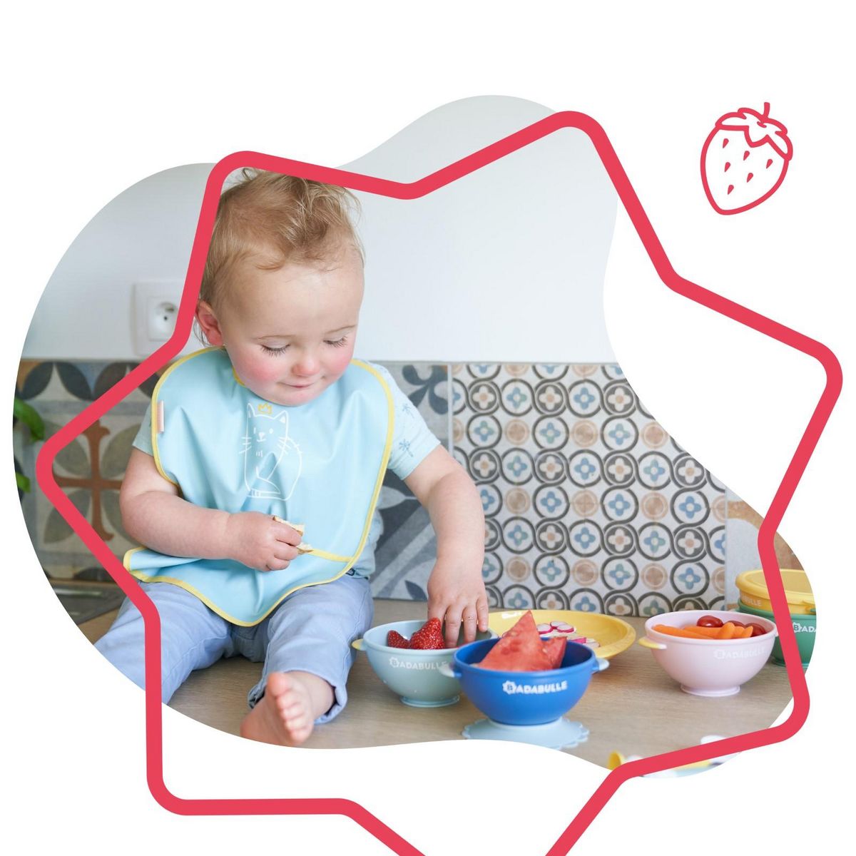 BADABULLE FUN COLOR BOWLS