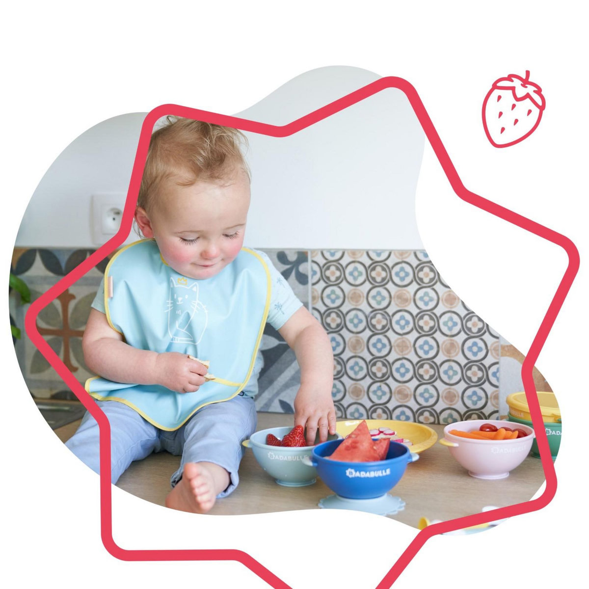 BADABULLE FUN COLOR BOWLS