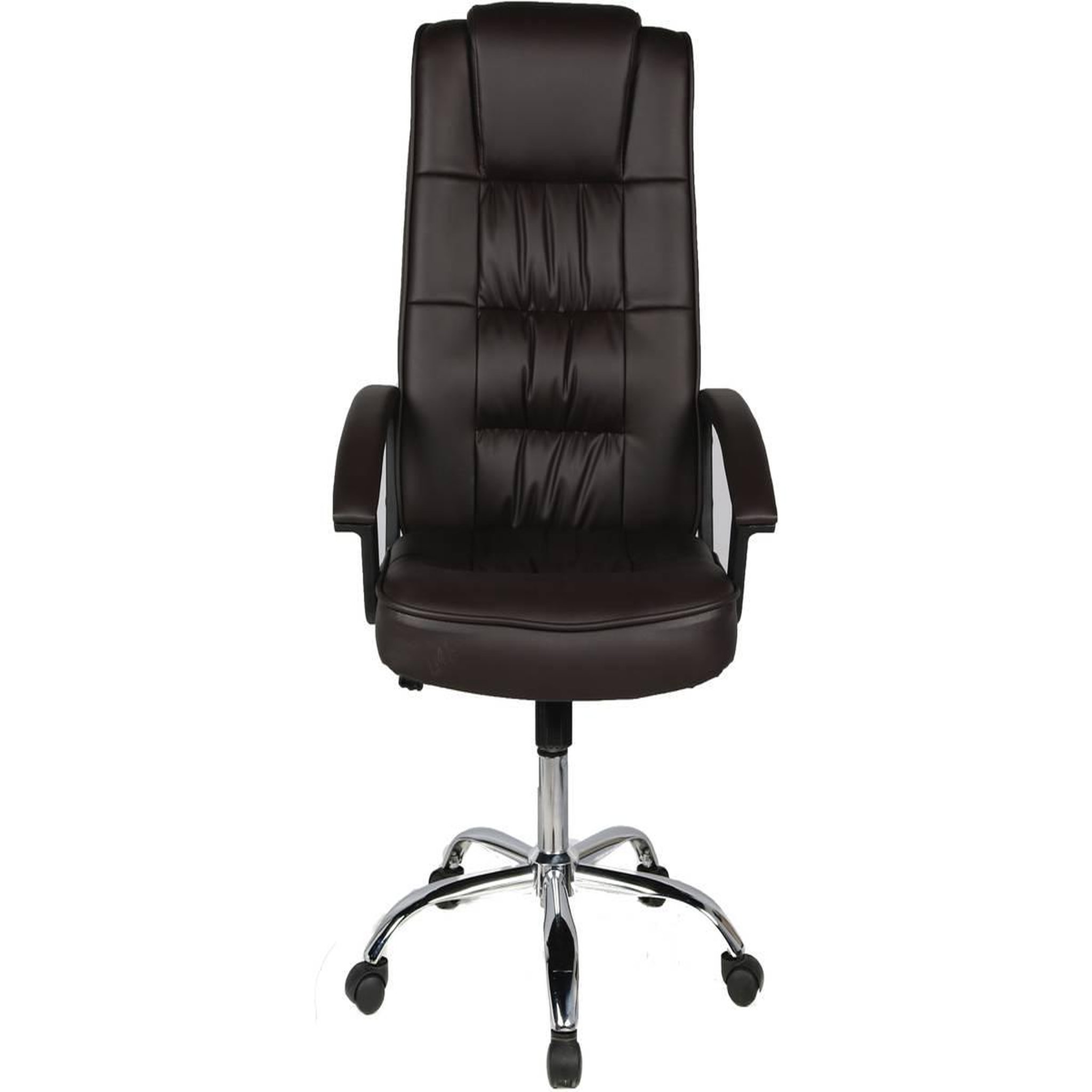 Voir la diapositive 2 : Habitat et Jardin Fauteuil de bureau à roulettes  Charles  - Marron