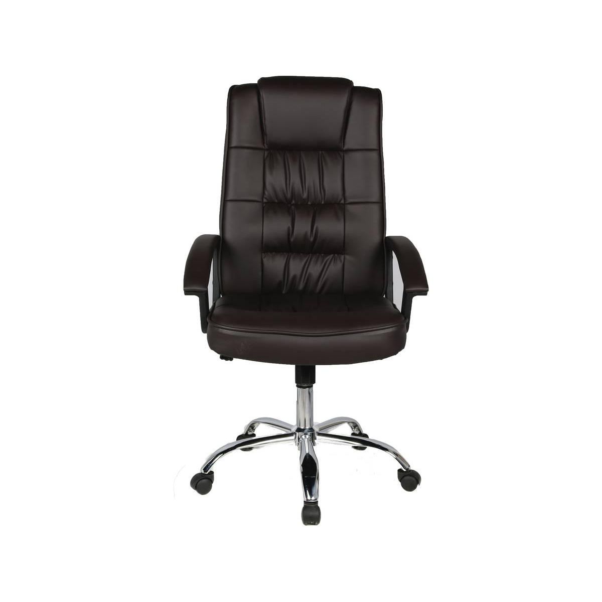 Habitat et Jardin Fauteuil de bureau à roulettes  Charles  - Marron