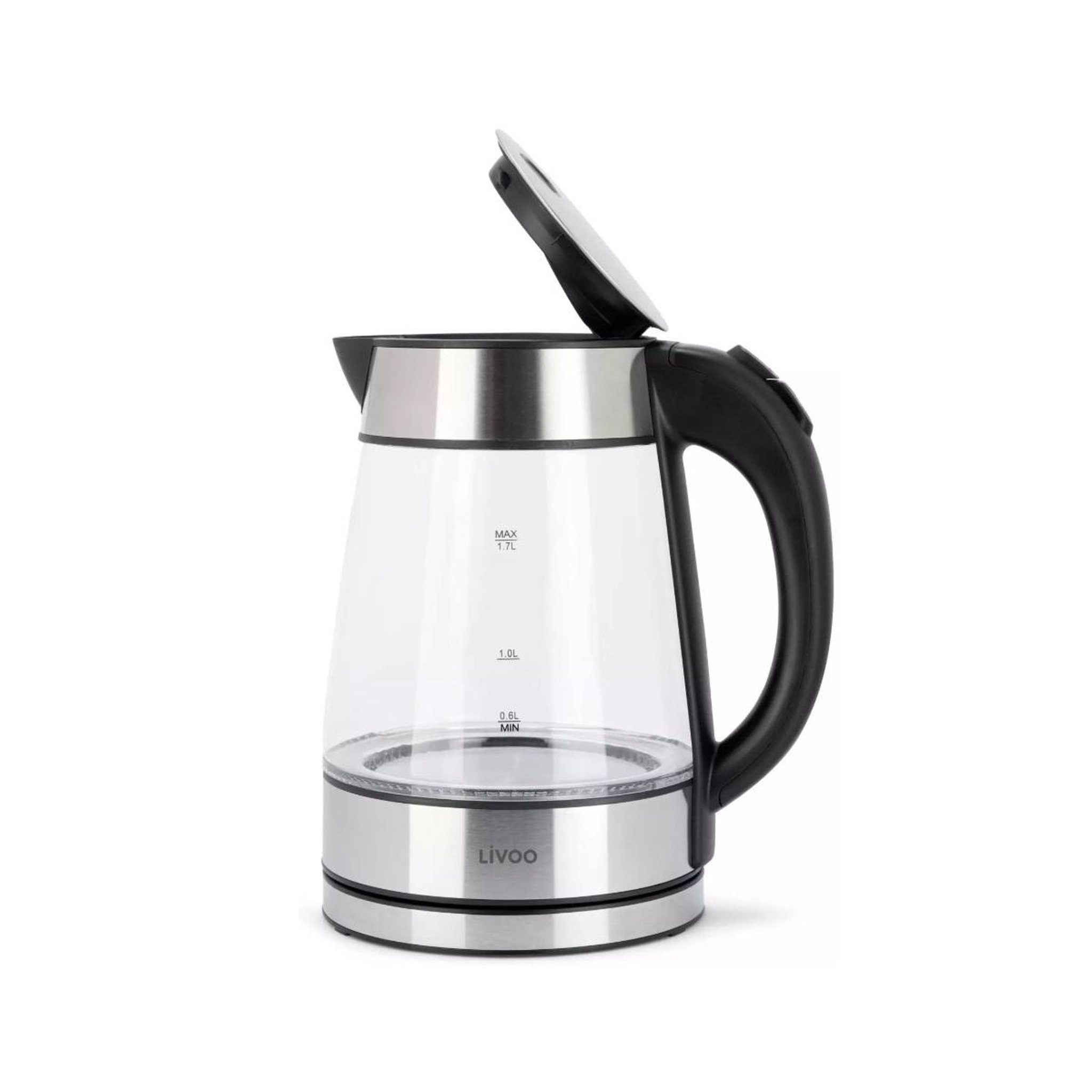 Voir la diapositive 3 : LIVOO Bouilloire sans fil 1.7l 2200w - dod199