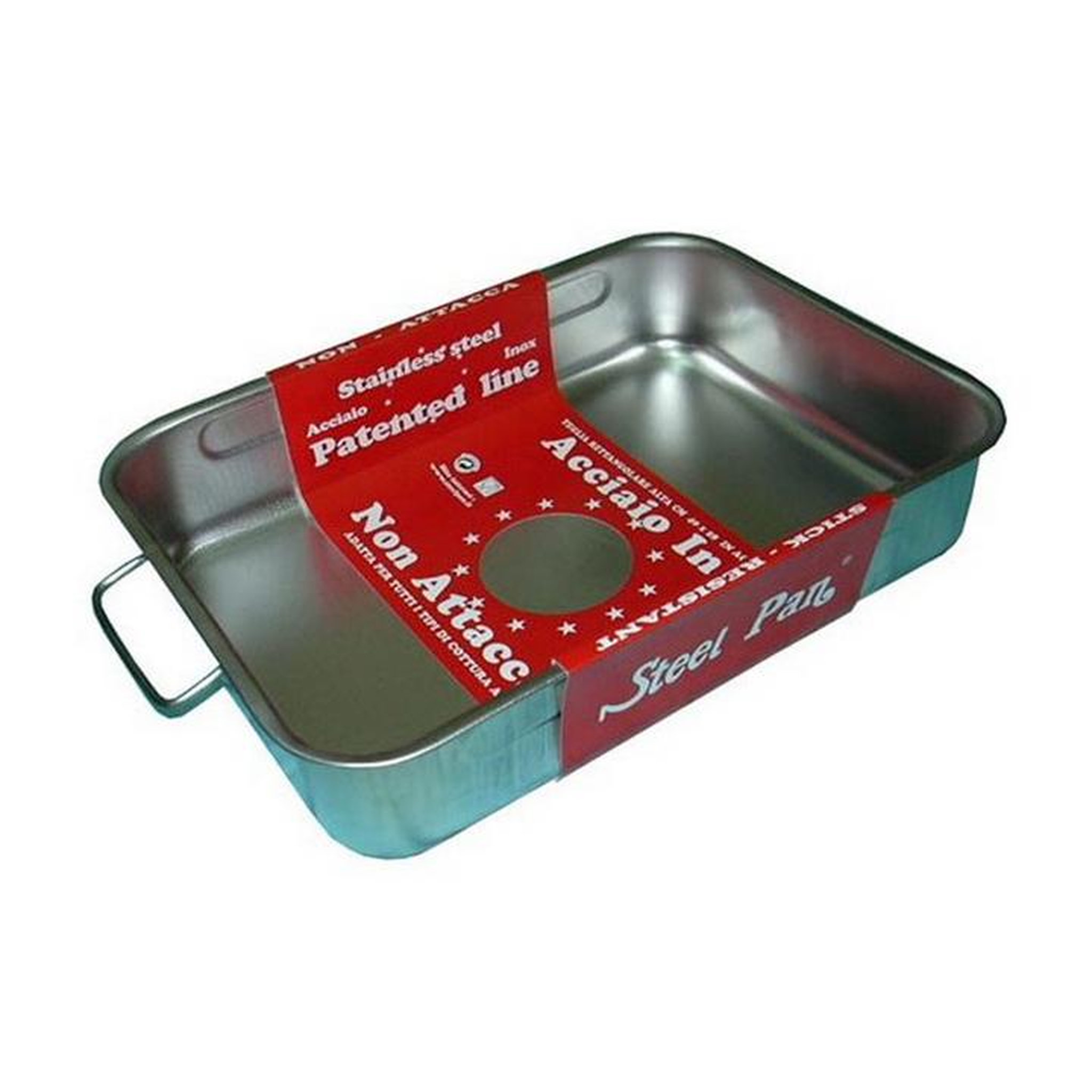 Steel pan Plat à four inox 40x28cm - 11163