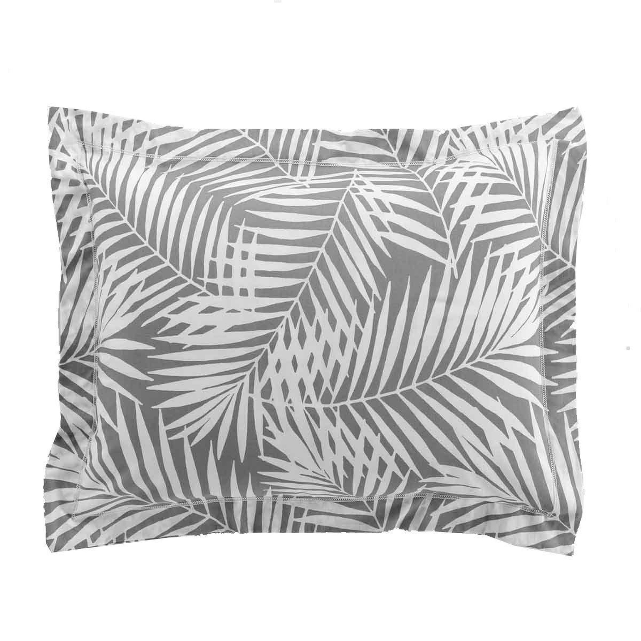 Douceur d'Intérieur Taie d'oreiller en coton  botania  50x70cm gris