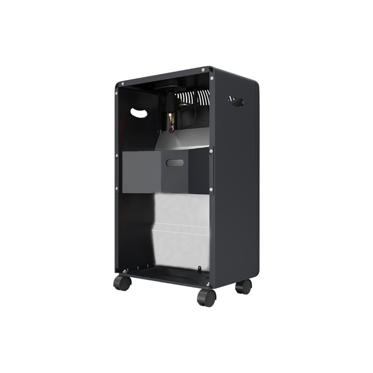 NIKLAS Poele à gaz Infrarouge 4200W Nova Chauffage d'appoint Piezo Volume 120 m3 Pliable NIKLAS