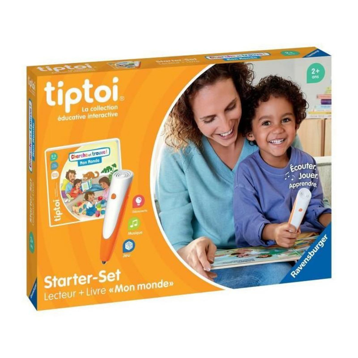 RAVENSBURGER Ravensburger-tiptoi Starter Mon Monde-4005556001743-A partir de 2 ans