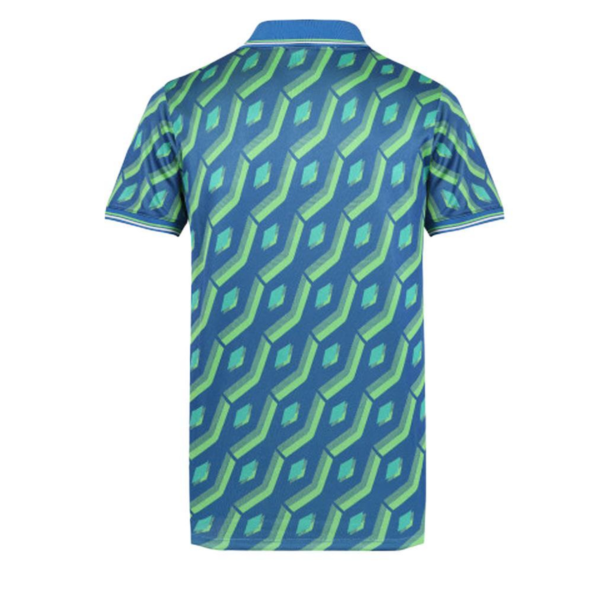 Voir la diapositive 2 : UMBRO Polo Bleu/Vert  Homme Umbro Regale