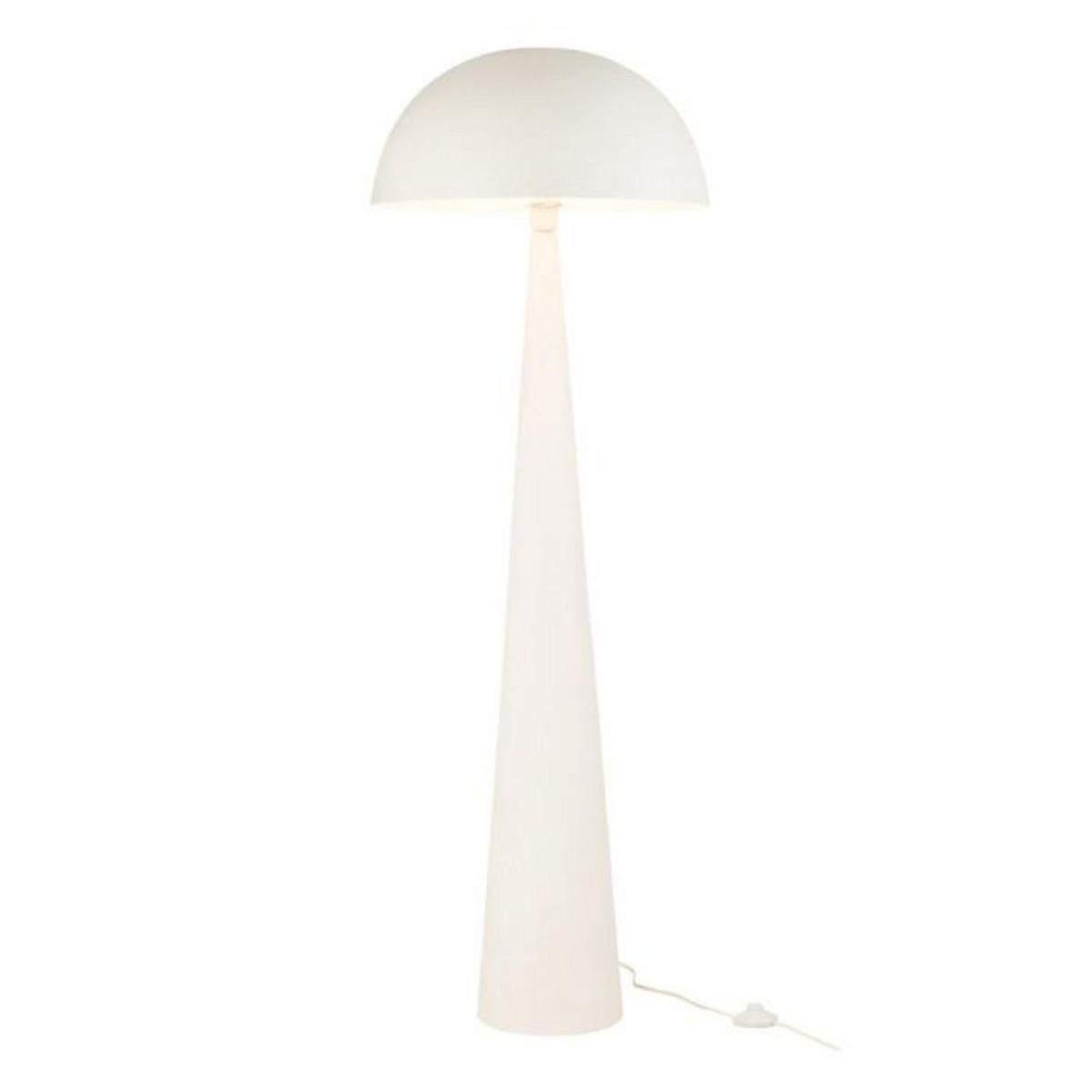 Paris Prix Lampadaire en Métal  Champignon  148cm Blanc