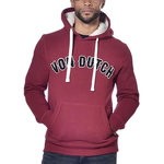 VON DUTCH Sweat à Capuche Bordeaux Homme Von Dutch Must. Coloris disponibles : Rouge