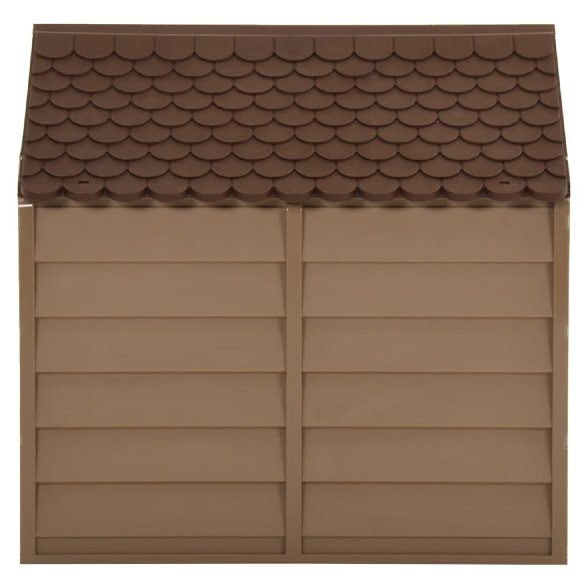 Voir la diapositive 3 : VIDAXL Niche pour chiens Marron 71x71,5x68 cm PP