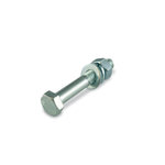 SUKI Boulon et écrous acier tête hexagonale SUKI, Ø12 x L.180 mm