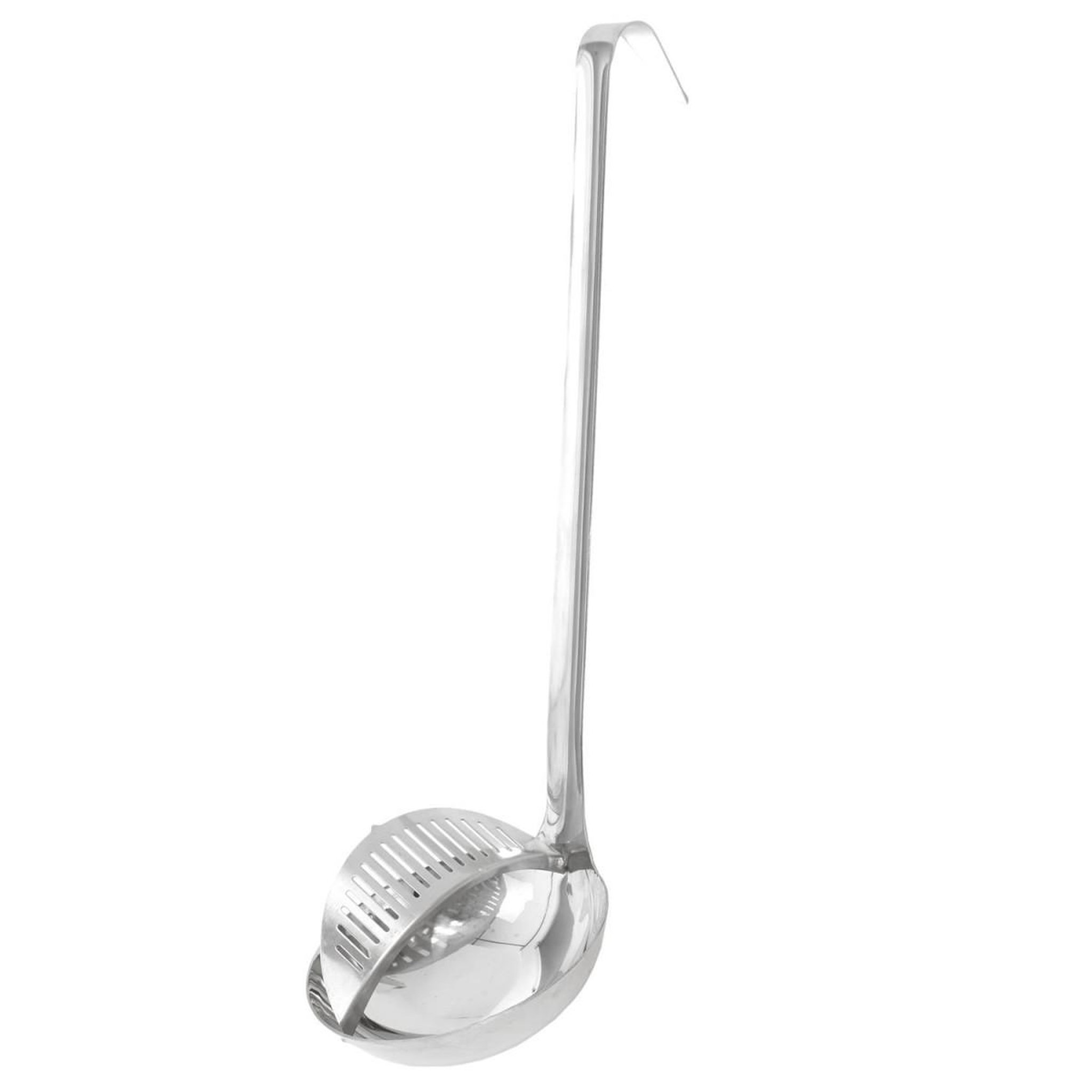 Voir la diapositive 4 : COOK CONCEPT Louche avec filtre  soupes  27cm argent