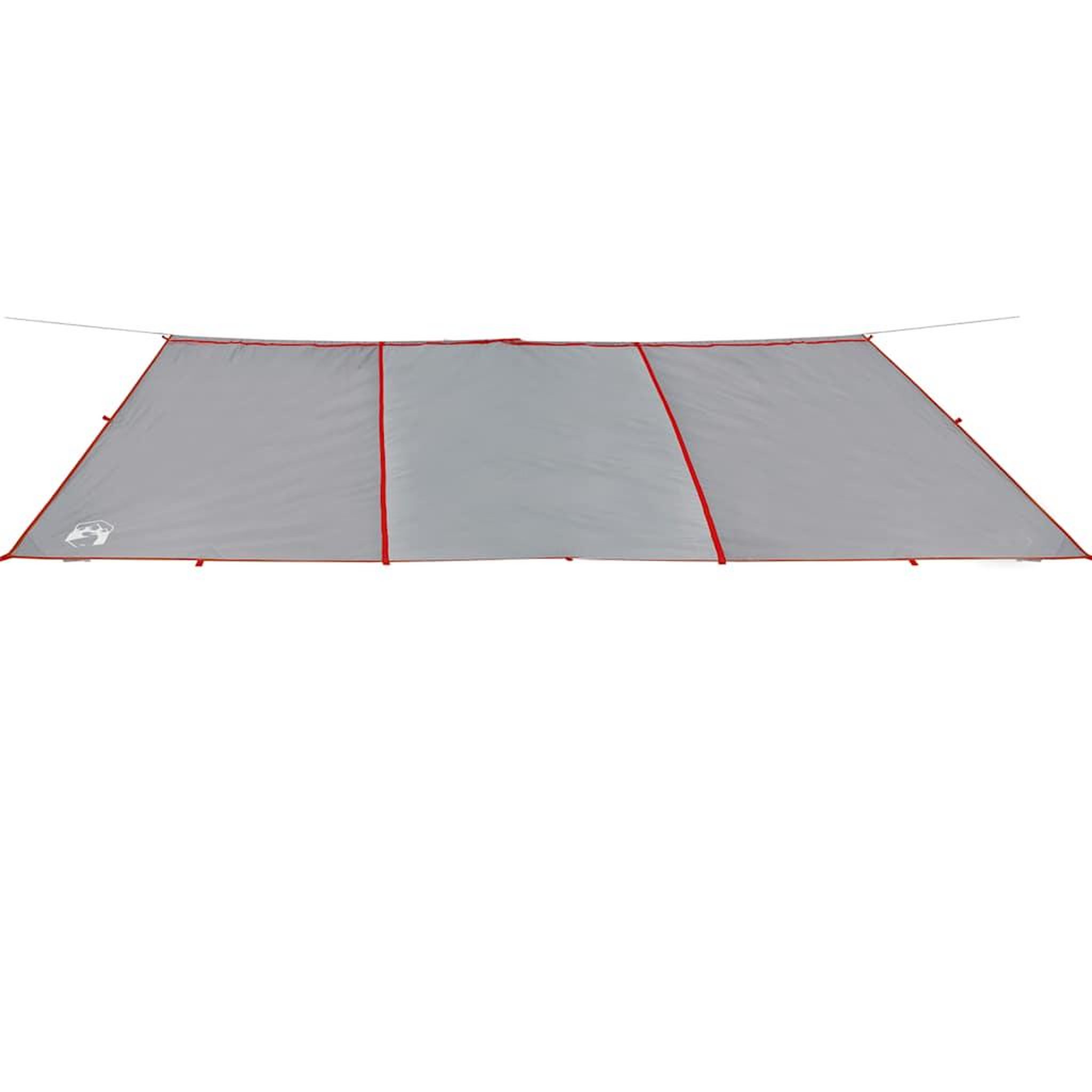 Voir la diapositive 4 : VIDAXL Bache de camping gris et orange 420x440 cm impermeable