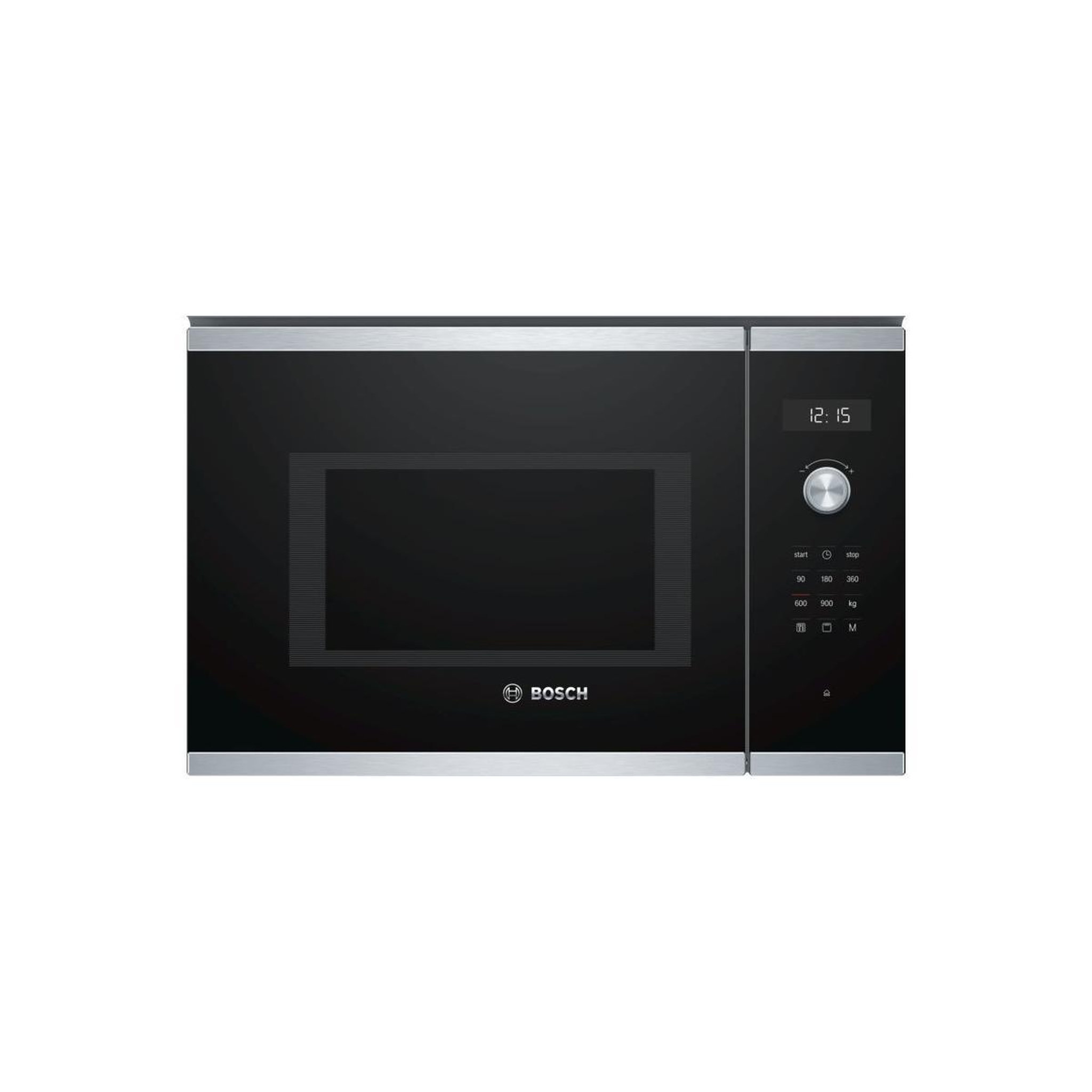 Voir la diapositive 2 : BOSCH Micro-ondes grill encastrable 25l 900w inox - bel554ms0