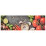 Voir la diapositive 2 : VIDAXL Tapis de cuisine lavable impression legumes 60x180 cm velours