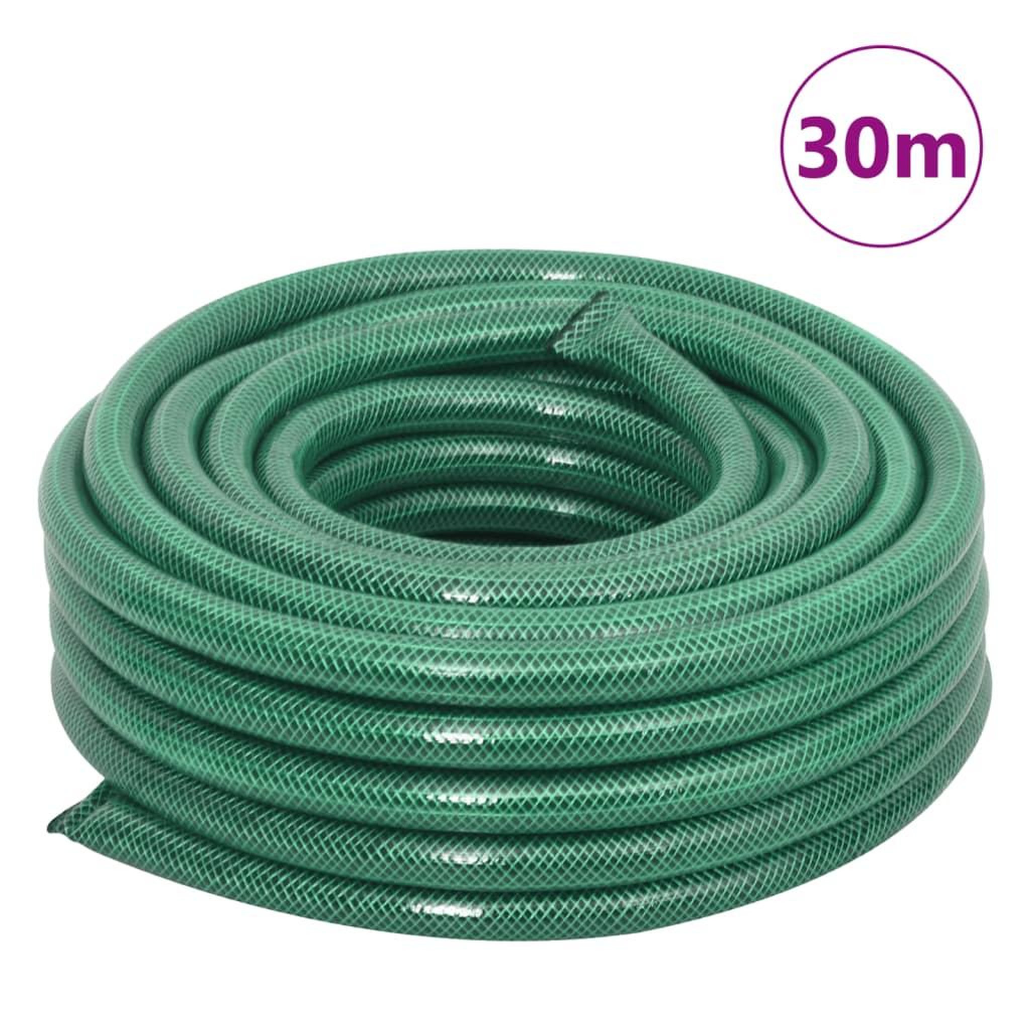 Voir la diapositive 5 : VIDAXL Tuyau d'arrosage vert 0,75  30 m PVC