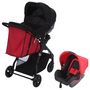 Voir la diapositive 1 : SAFETY FIRST Poussette trio Amble rouge