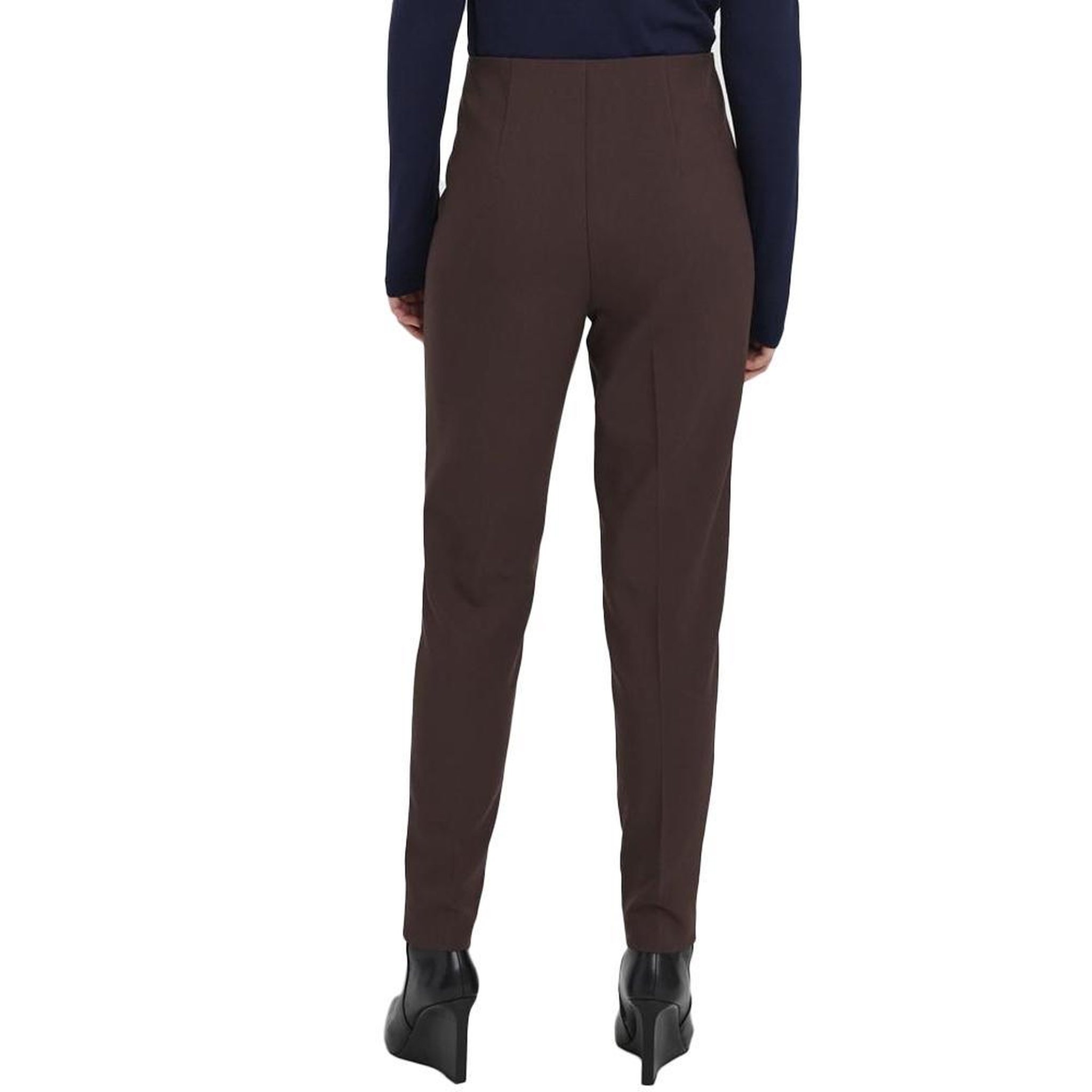 Voir la diapositive 2 : Vero Moda Pantalon Taille Haute  Femme Vero Moda Sandy