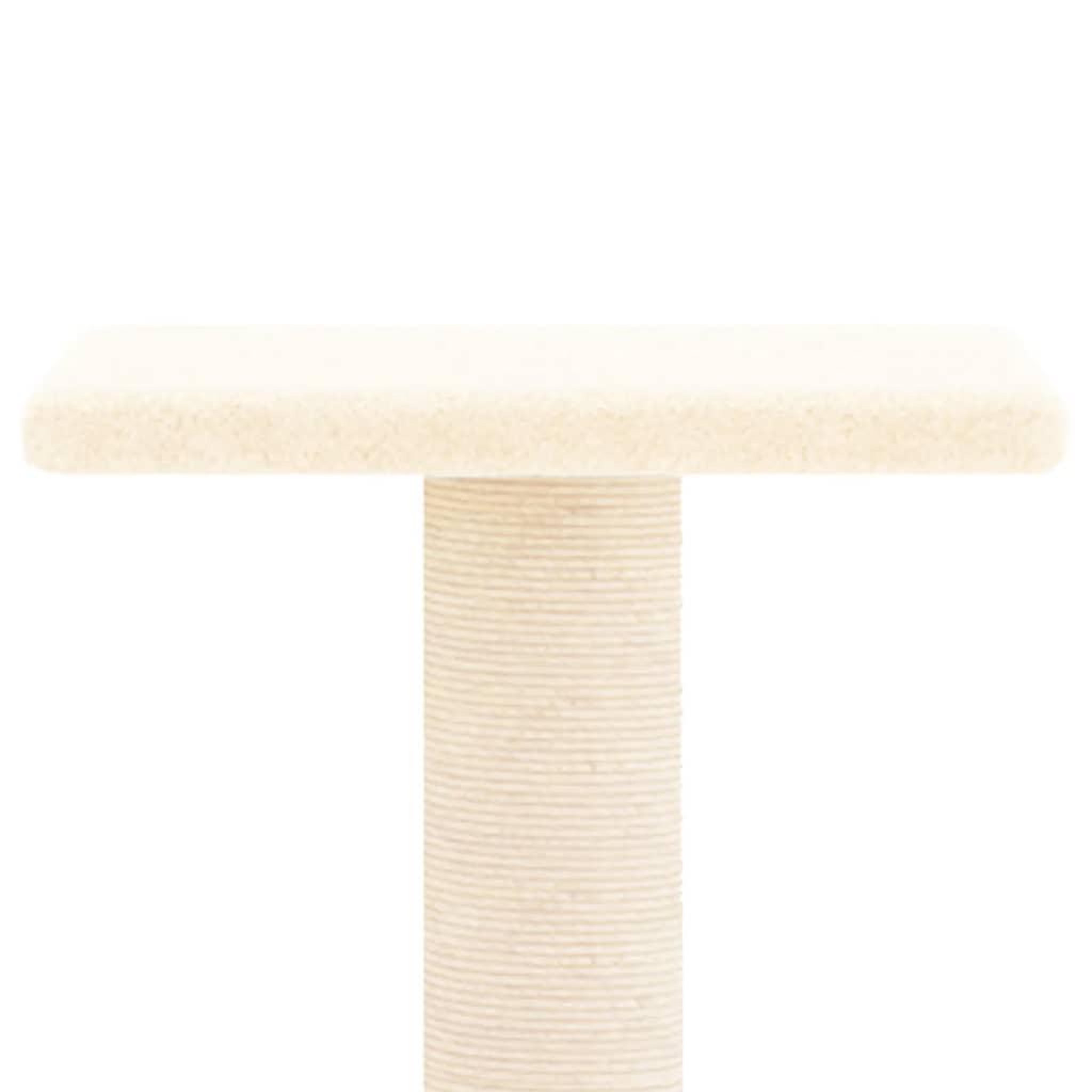 Voir la diapositive 4 : VIDAXL Arbre a chat avec griffoirs en sisal creme 73 cm