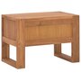 Voir la diapositive 5 : VIDAXL Table de chevet 50x30x35 cm Bois de teck solide