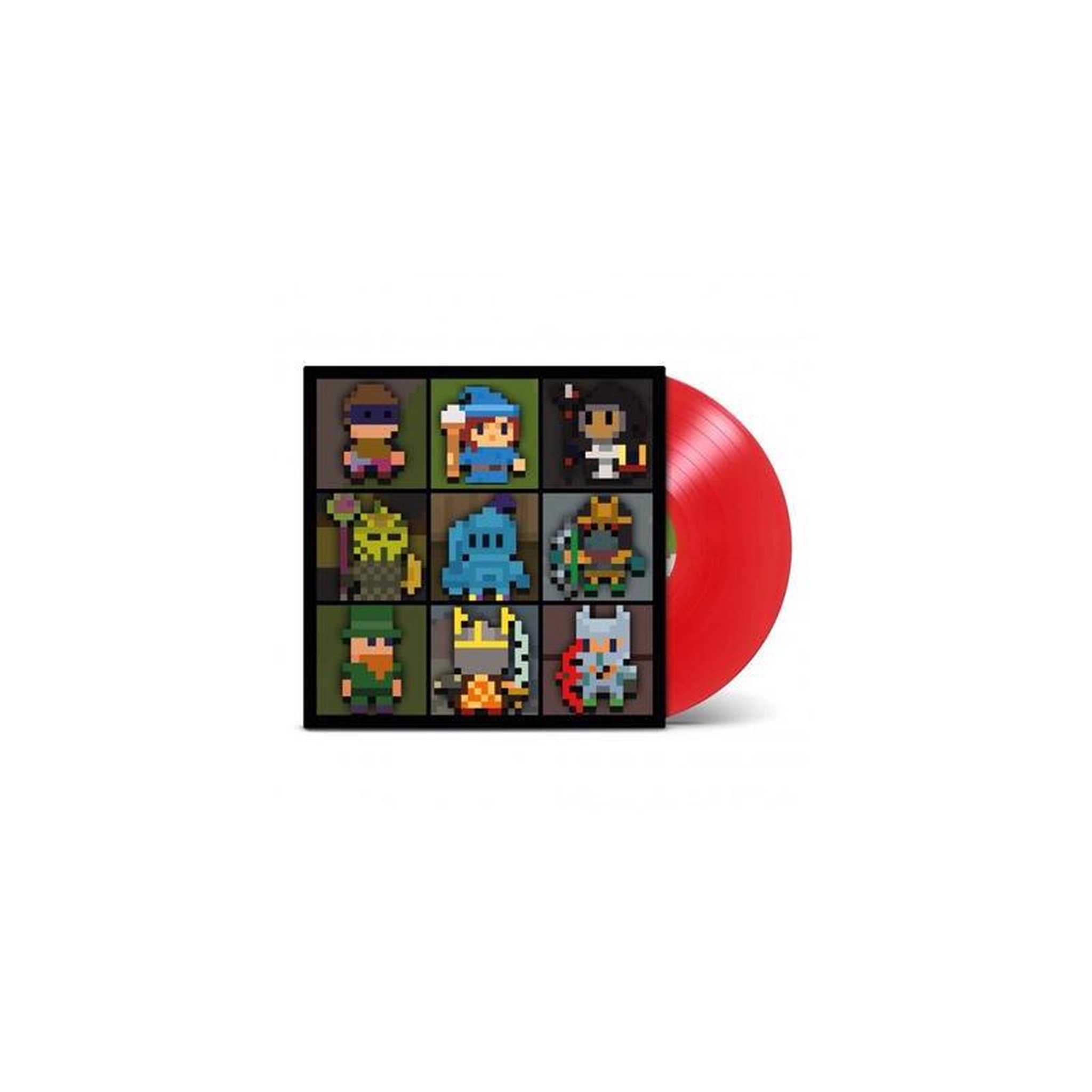 Vinyle runescape: battleaxes and ballads – ost en vinyle rouge 33t, musique de film par mykel dunn