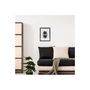Voir la diapositive 5 : CEANOTHE Cadre Ceanothe CADRE 30X40 OUV 20X30 MILAN NOIR