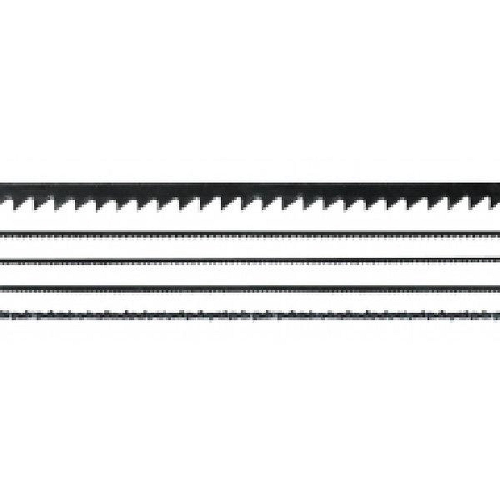 MAXICRAFT 12 lames de scie fines 130 mm pour métaux non ferreux