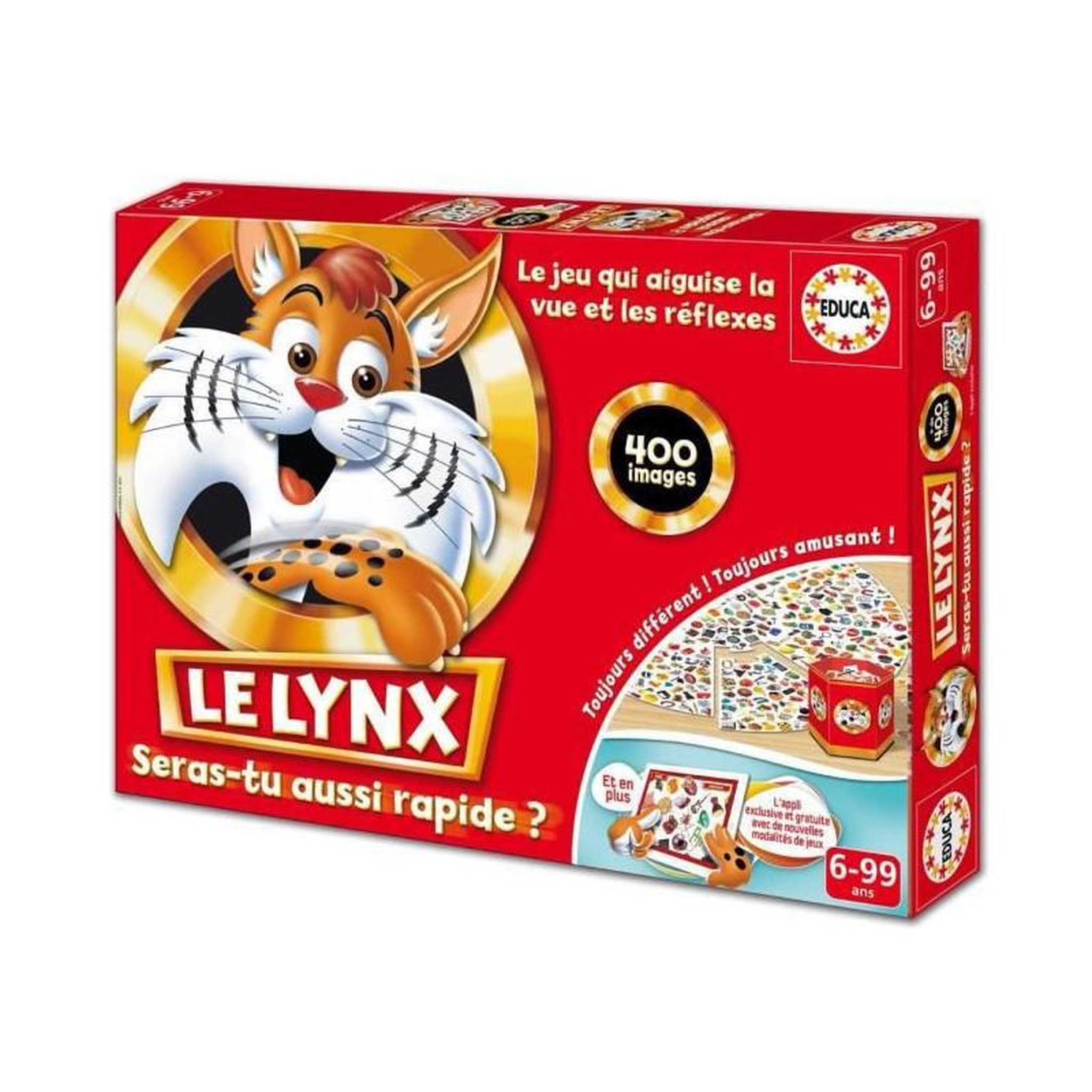 Voir la diapositive 2 : EDUCA EDUCA Le Lynx 400 Images avec Application