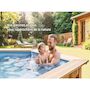 Voir la diapositive 5 : GRE Piscine bois Orange 7,55 x 4,56 x 1,46 m - Gré