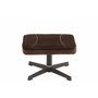 Voir la diapositive 6 : Paris Prix Fauteuil & Repose-Pieds  Relax  88cm Marron Foncé