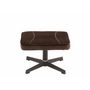 Voir la diapositive 6 : Paris Prix Fauteuil & Repose-Pieds  Relax  88cm Marron Foncé