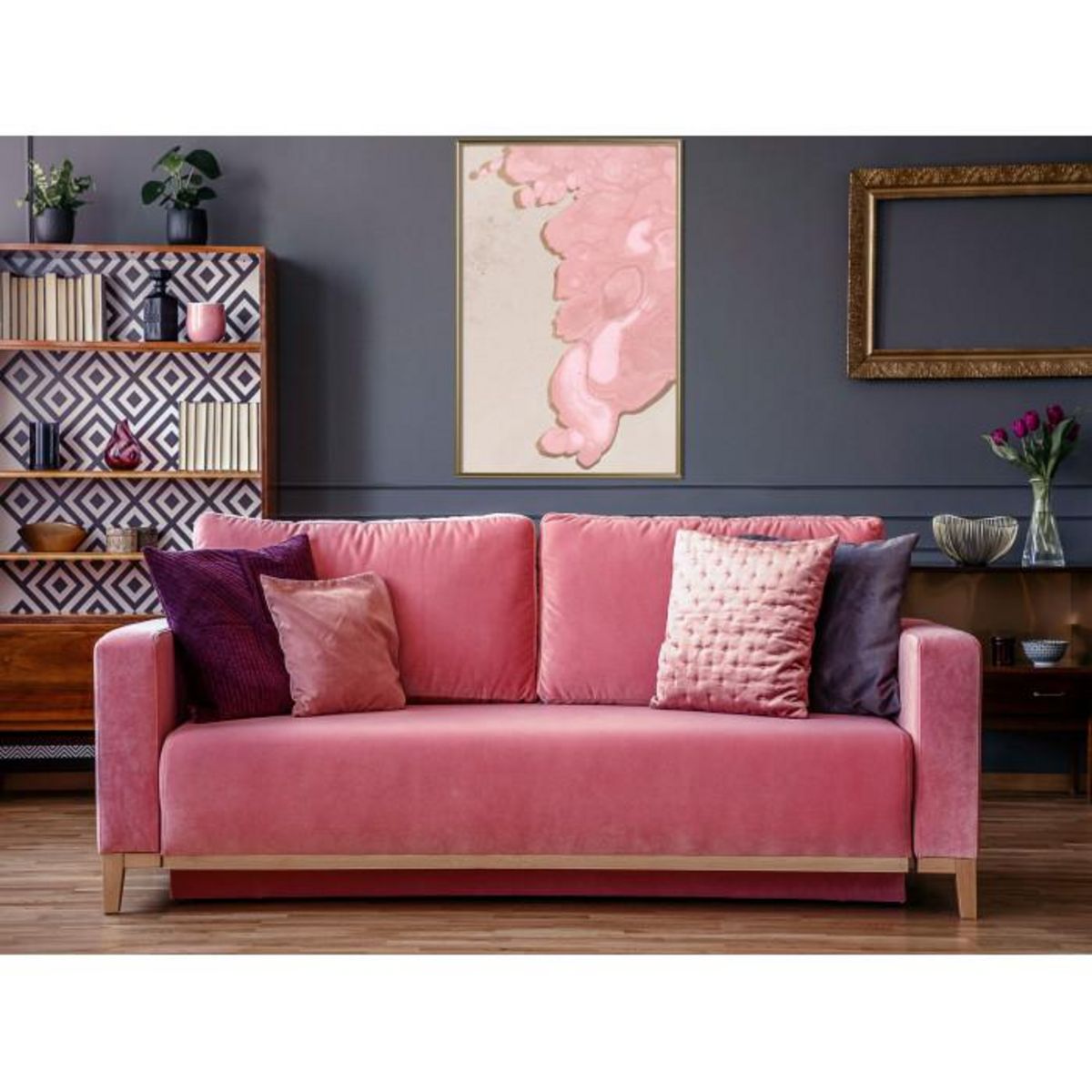 Paris Prix Affiche Murale Encadrée  Pink River